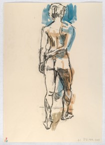 28.03.15 / 59.5 x 42.0 cm / gouache, charcoal