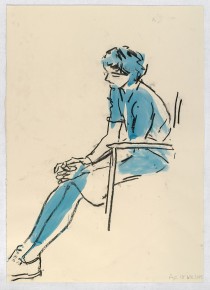 18.04.15 / 59.5 x 42.0 cm / gouache, charcoal