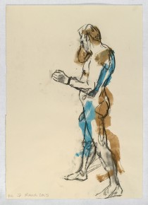 07.03.15 / 59.5 x 42.0 cm / gouache, charcoal