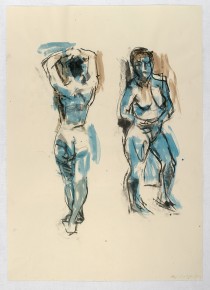 26.09.14 / 84.0 x 59.5 cm / gouache, charcoal