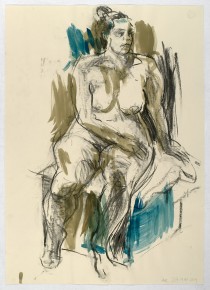 24.05.14 / 84.0 x 59.5 cm / gouache, charcoal