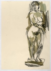 24.05.14 / 84.0 x 59.5 cm / gouache, charcoal