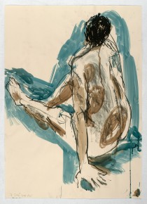 07.06.14 / 84.0 x 59.5 cm / gouache, charcoal