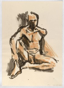 20.11.10 / 59.5 x 42.0 cm / indian ink, gouache