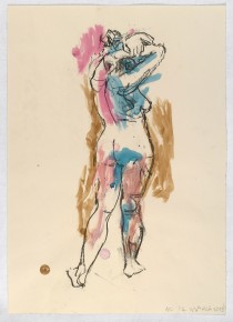 4.03.15 / 59.5 x 42.0 cm / gouache, charcoal