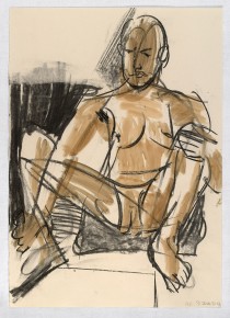 09.06.12 / 59.5 x 42.0 cm / gouache, charcoal