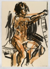 29.09.12 / 59.5 x 42.0 cm / indian ink, gouache