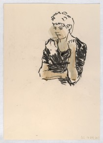 18.04.15 / 59.5 x 42.0 cm / gouache, charcoal