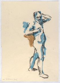 07.03.15 / 59.5 x 42.0 cm / gouache, charcoal